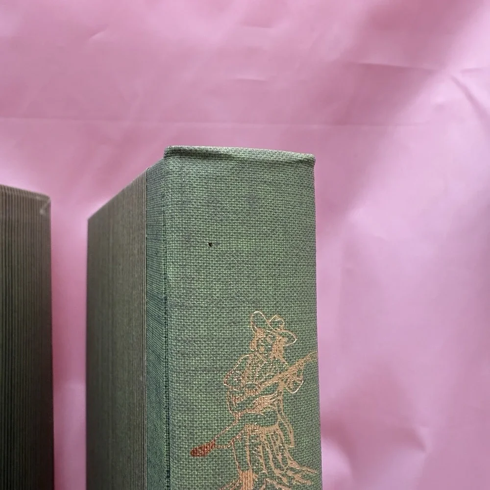 VTG Heritage Press Book of Ballads 1967 w/ Slipcase & Sandglass